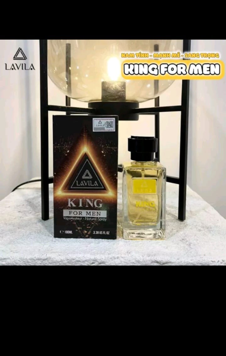 Nước hoa Lavla King phong cách nam tính, mạnh mẽ, cá tính Nước hoa Lavla King phong cách nam tính, mạnh mẽ, cá tính
