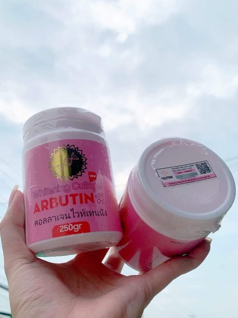 Kem Kích Trắng Abutine 500g Màu Hồng Kem Kích Trắng Abutine 500g Màu Hồng