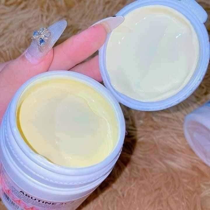 Kem Kích Trắng Abutine 500g Màu Hồng Kem Kích Trắng Abutine 500g Màu Hồng