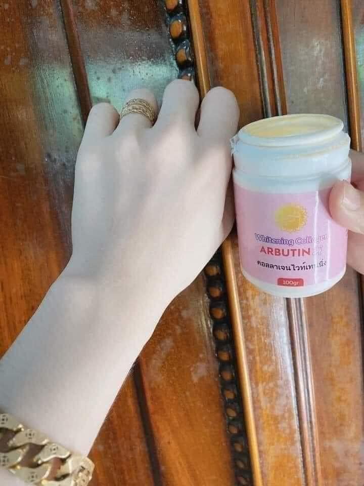 Kem Kích Trắng Abutine 500g Màu Hồng Kem Kích Trắng Abutine 500g Màu Hồng