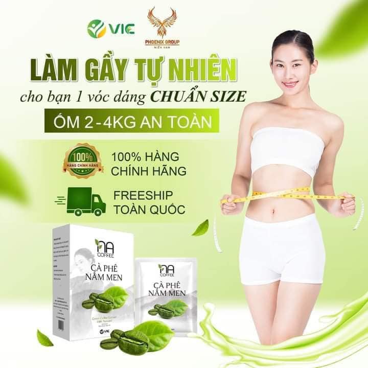 Cà Phê Nấm Men Làm Gầy Na Coffee VIC Organi Cà Phê Nấm Men Làm Gầy Na Coffee VIC Organi