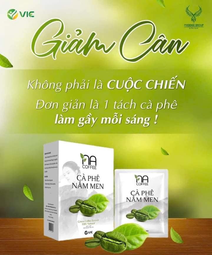 Cà Phê Nấm Men Làm Gầy Na Coffee VIC Organi Cà Phê Nấm Men Làm Gầy Na Coffee VIC Organi