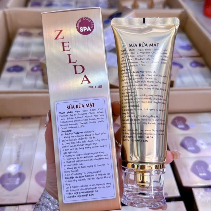 Sữa Rửa Mặt Zelda Plus Sạch Da Giữ Ẩm Ngừa Mụn Sữa Rửa Mặt Zelda Plus Sạch Da Giữ Ẩm Ngừa Mụn