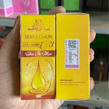 Serum Giảm Mụn Collagen X3 Mỹ Phẩm Đông Anh Serum Giảm Mụn Collagen X3 Mỹ Phẩm Đông Anh