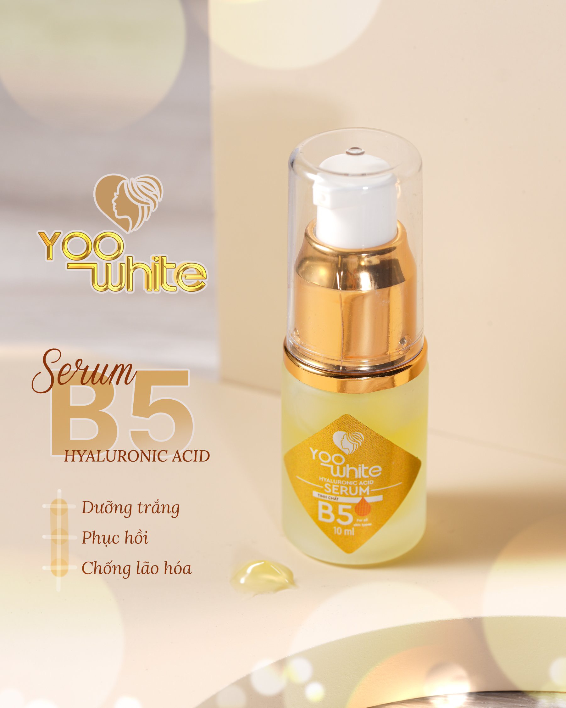 Lão hoá ngược cùng Serum tinh chất B5 càng dùng càng mướt da thêm trắng sáng mịn màng Lão hoá ngược cùng Serum tinh chất B5 càng dùng càng mướt da thêm trắng sáng mịn màng