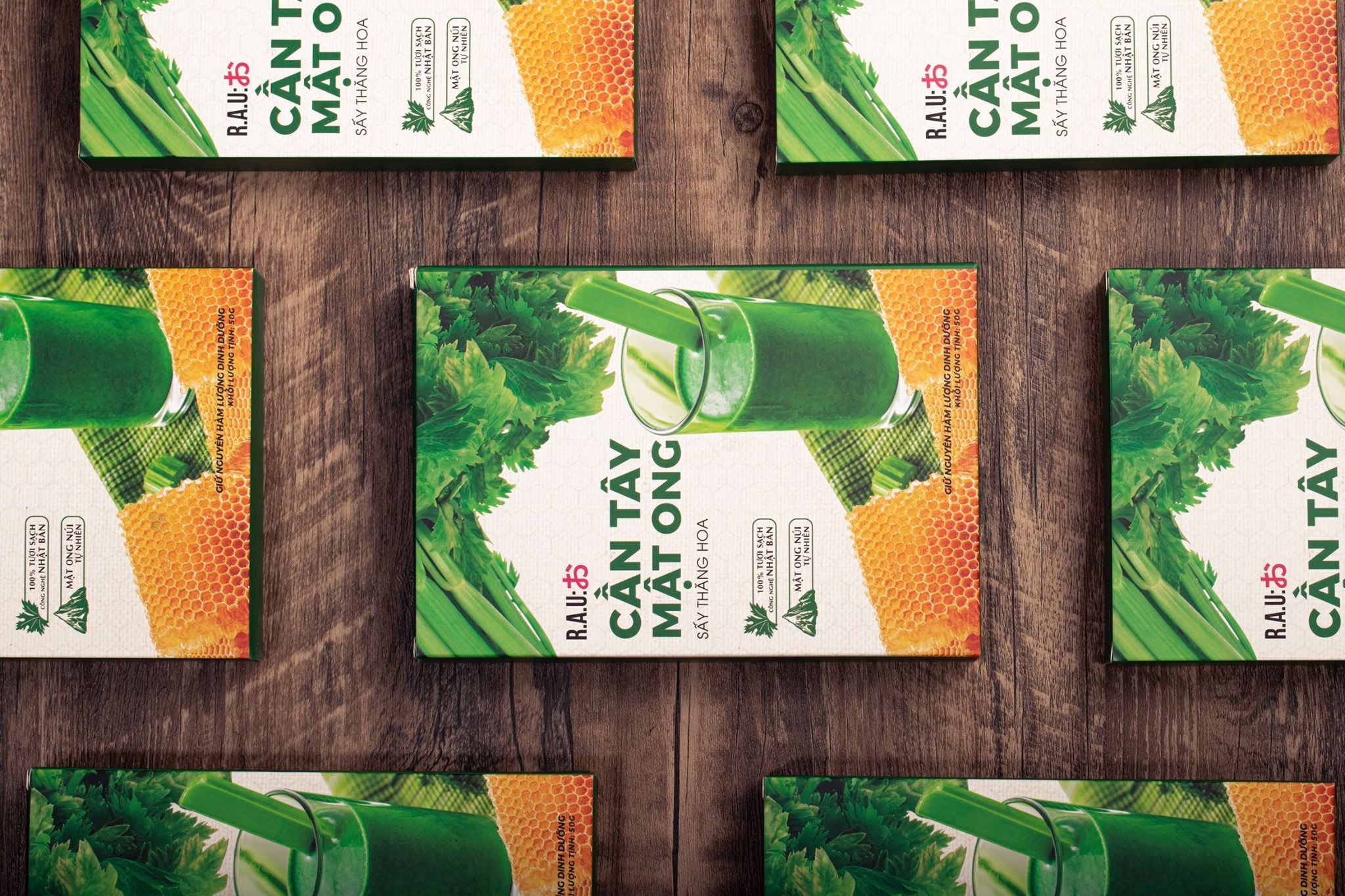 Cần tây mật ong Nhật Bản, sấy lạnh dữ nguyên hàm lượng chất dinh dưỡng