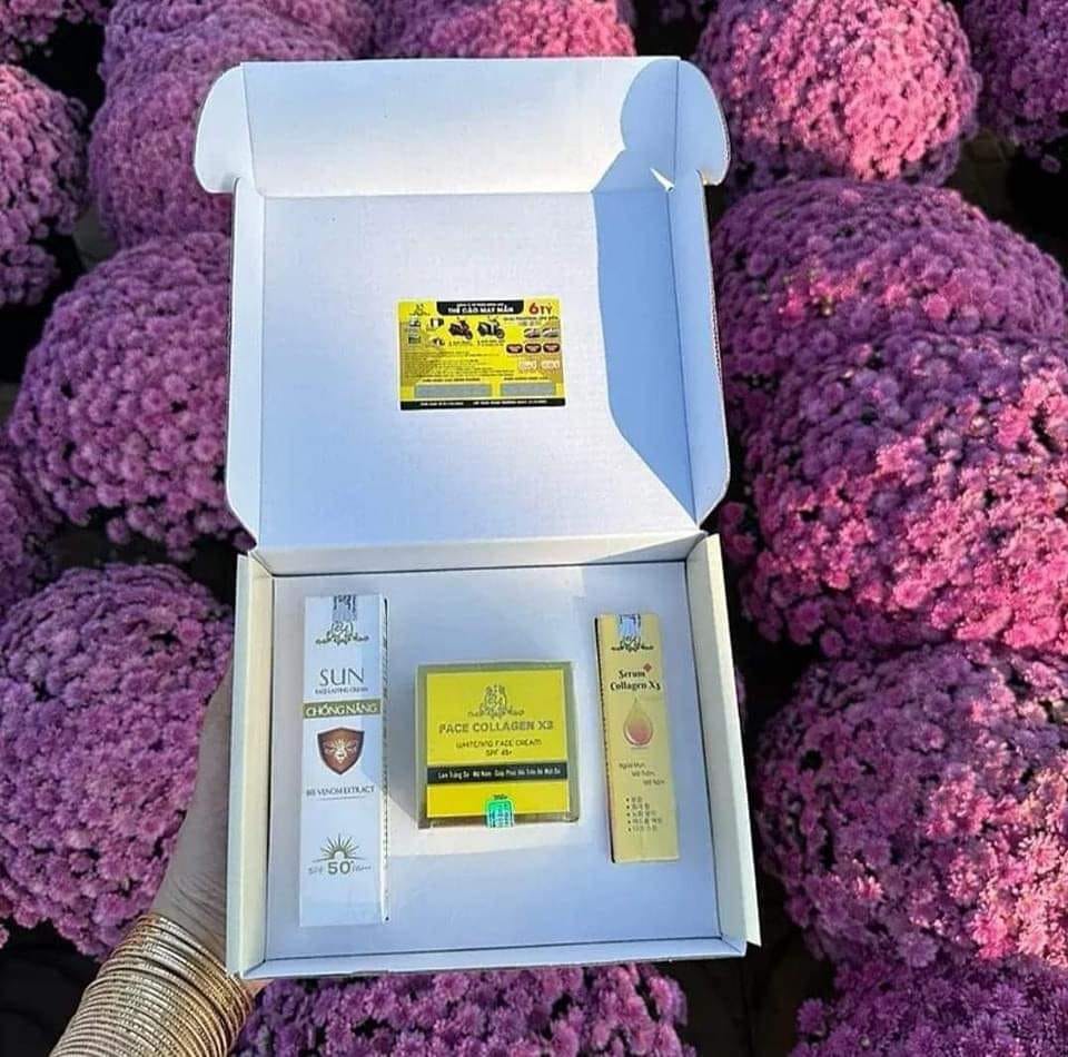 Combo Dưỡng Da Cho Face Collagen X3 Mỹ Phẩm Đông Anh Combo Dưỡng Da Cho Face Collagen X3 Mỹ Phẩm Đông Anh
