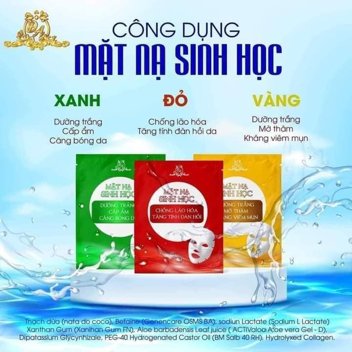 Mặt nạ sinh học Collagen X3 Mỹ phẩm Đông Anh Mặt nạ sinh học Collagen X3 Mỹ phẩm Đông Anh