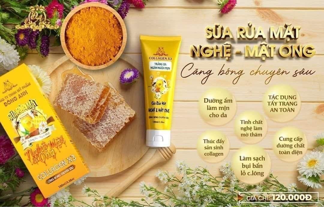 Sữa Rửa Mặt Collagen X3 Mỹ Phẩm Đông Anh Sữa Rửa Mặt Collagen X3 Mỹ Phẩm Đông Anh