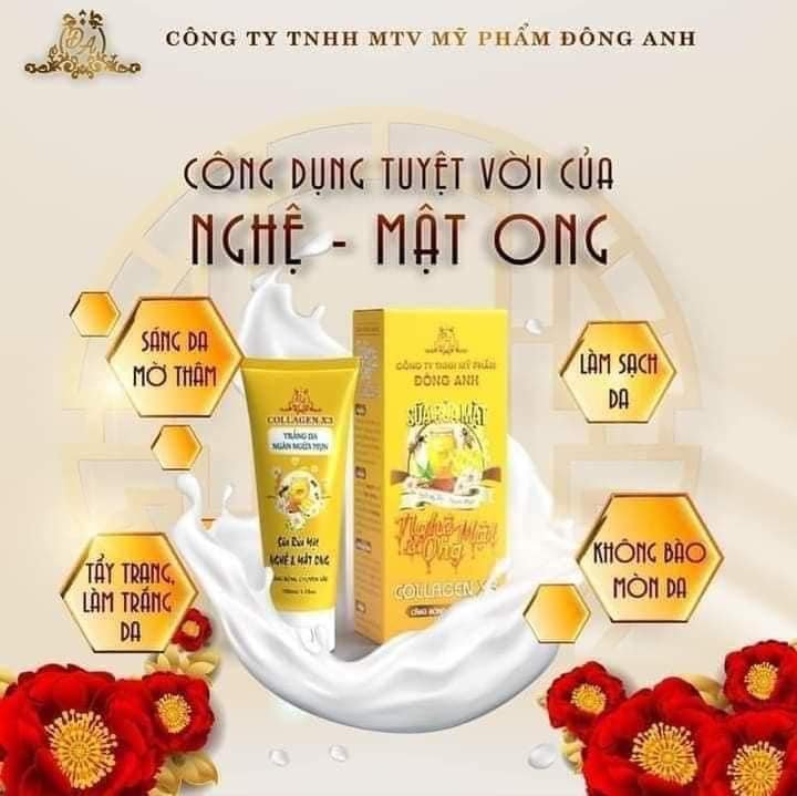 Sữa Rửa Mặt Collagen X3 Mỹ Phẩm Đông Anh