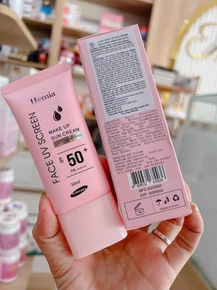 1 chiếc kem chống nắng vạn người mê nè Kem Chống Nắng Hemia Hàn Quốc 1 chiếc kem chống nắng vạn người mê nè Kem Chống Nắng Hemia Hàn Quốc
