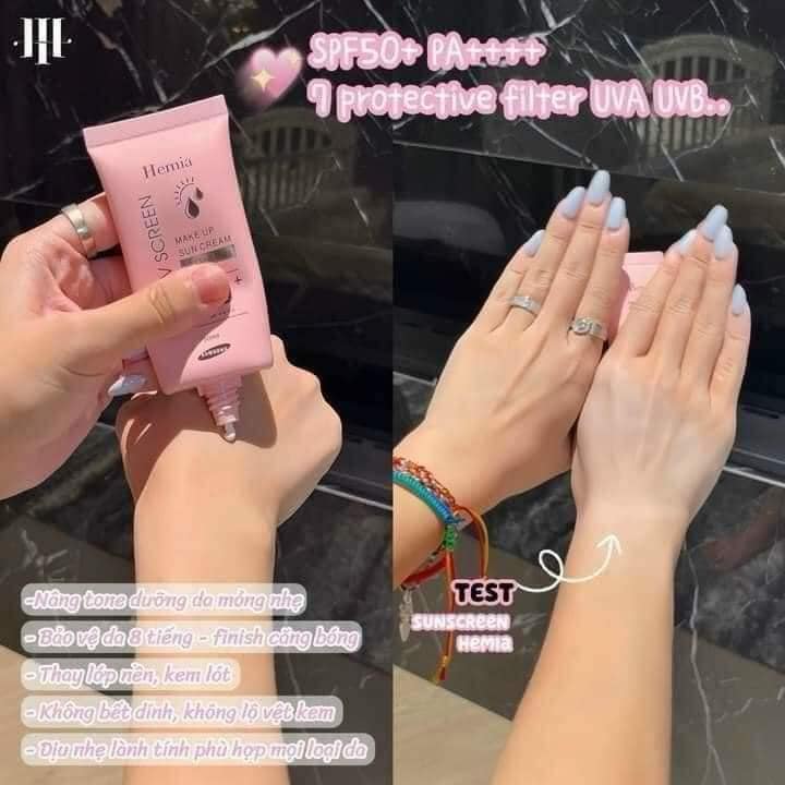 1 chiếc kem chống nắng vạn người mê nè Kem Chống Nắng Hemia Hàn Quốc 1 chiếc kem chống nắng vạn người mê nè Kem Chống Nắng Hemia Hàn Quốc