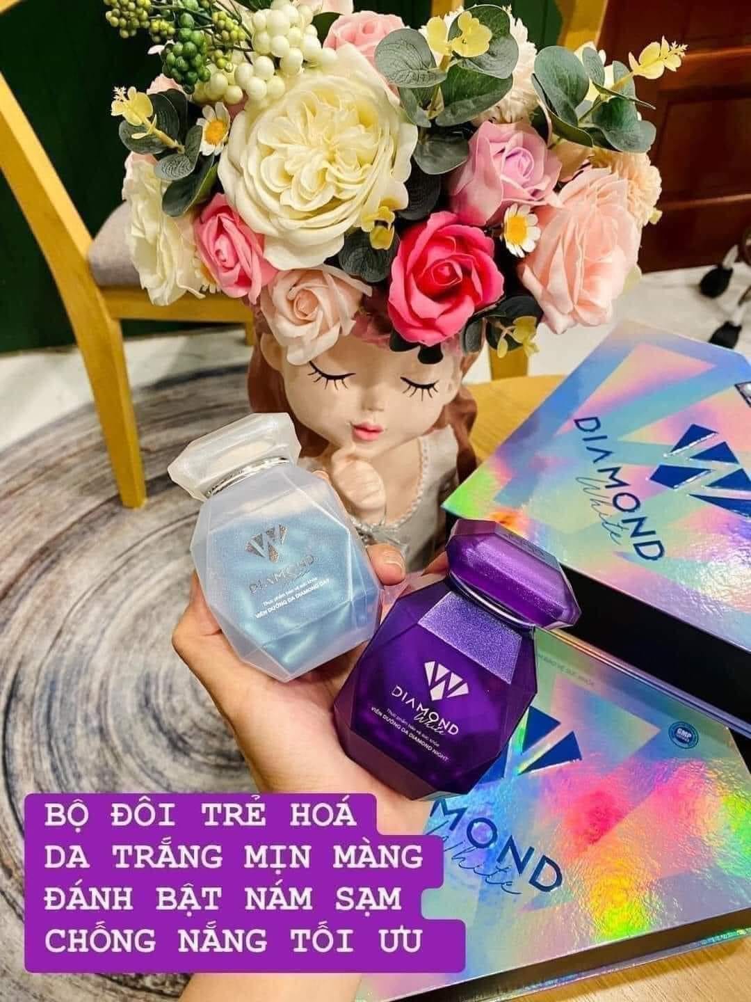 Diamond White Viên Uống Trắng Da Ngọc Trinh da trắng tự tin và cá tính với siêu phẩm Diamond White Viên Uống Trắng Da Ngọc Trinh da trắng tự tin và cá tính với siêu phẩm