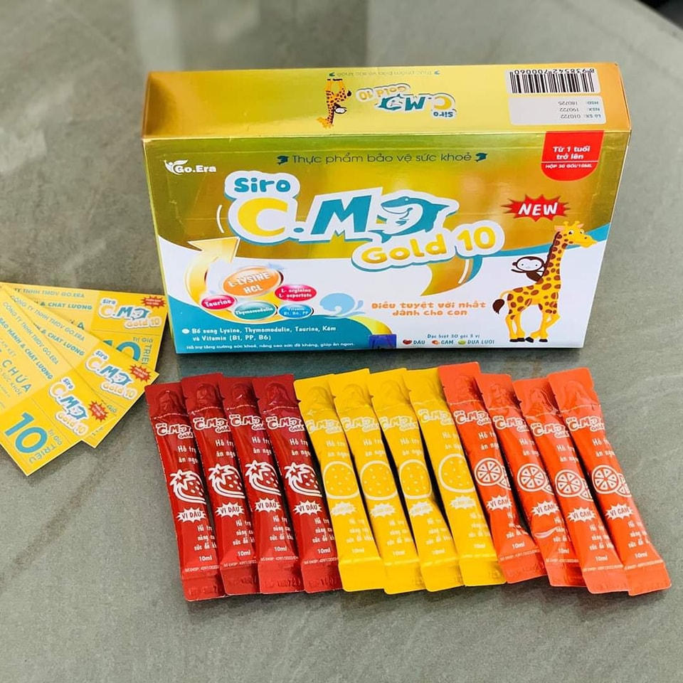 Siro Cá Mập C.M Gold 10 Công Ty Go Era Siro Cá Mập C.M Gold 10 Công Ty Go Era