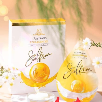 Tắm Trắng Collagen X3 Saffron Mỹ Phẩm Đông Anh Tắm Trắng Collagen X3 Saffron Mỹ Phẩm Đông Anh