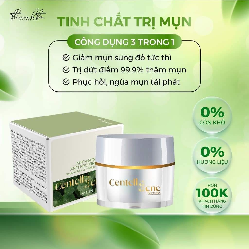 Kem Face Rau Má Thanh Tô Giảm Mụn Jiuhe Centella Acne Kem Face Rau Má Thanh Tô Giảm Mụn Jiuhe Centella Acne