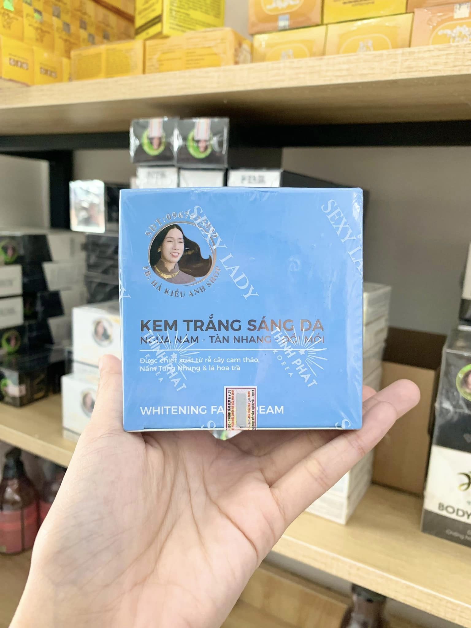 Kem Face Trắng Sáng da Sexy Lady Hà Kiều Anh Shop Phiên Bản Mới Kem Face Trắng Sáng da Sexy Lady Hà Kiều Anh Shop Phiên Bản Mới