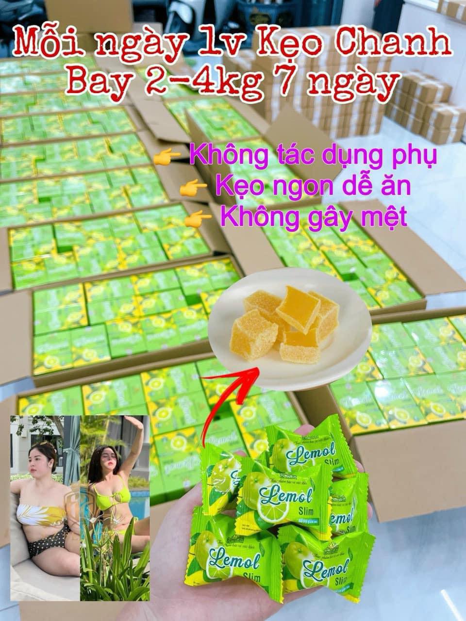 Kẹo Giảm Cân Chanh Lime Slim Ez Beauty Kẹo Giảm Cân Chanh Lime Slim Ez Beauty