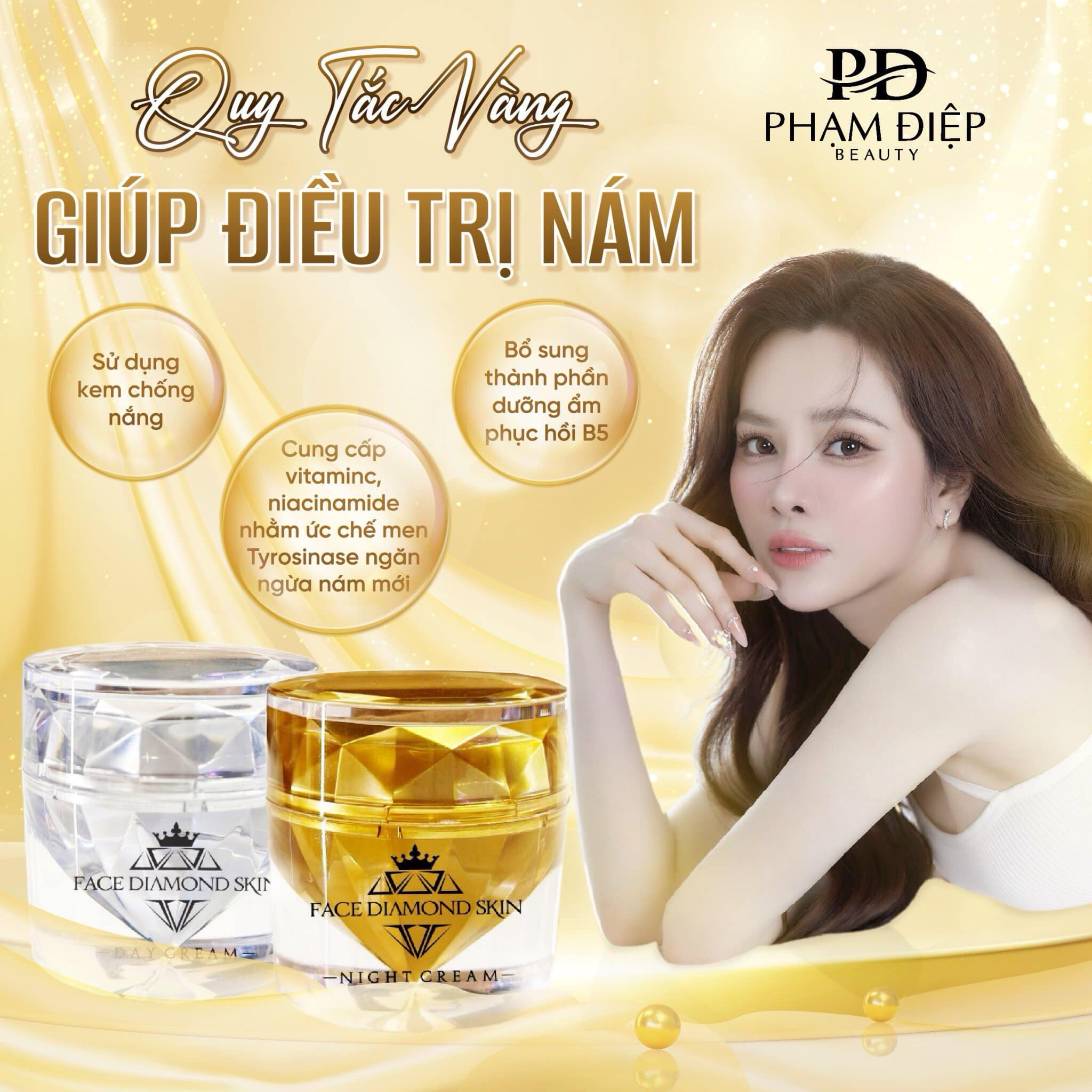 Combo Face Diamond Skin Phạm Điệp Beauty Combo Face Diamond Skin Phạm Điệp Beauty