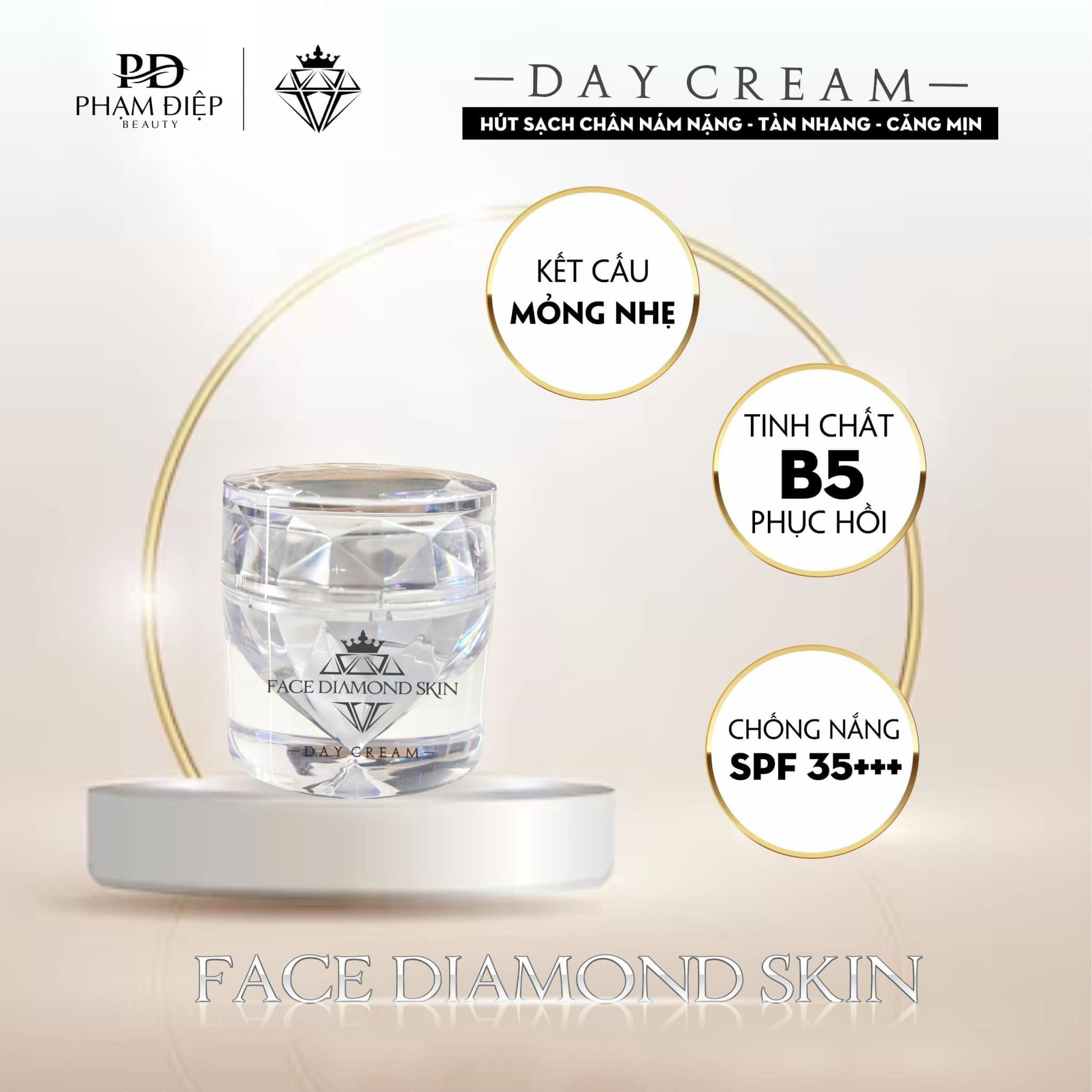 Kem Face Diamond Skin Vitаmιп B5 Phạm Điệp Beauty Dаy Cream Kem Face Diamond Skin Vitаmιп B5 Phạm Điệp Beauty Dаy Cream