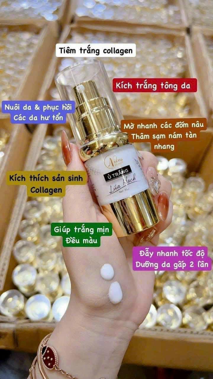 Quá mê với em ủ trắng Lúa Mạch này Ủ đi rồi ghiền nha các nàng ơi sản phẩm mới siêu hót nhà Nikos Quá mê với em ủ trắng Lúa Mạch này Ủ đi rồi ghiền nha các nàng ơi sản phẩm mới siêu hót nhà Nikos