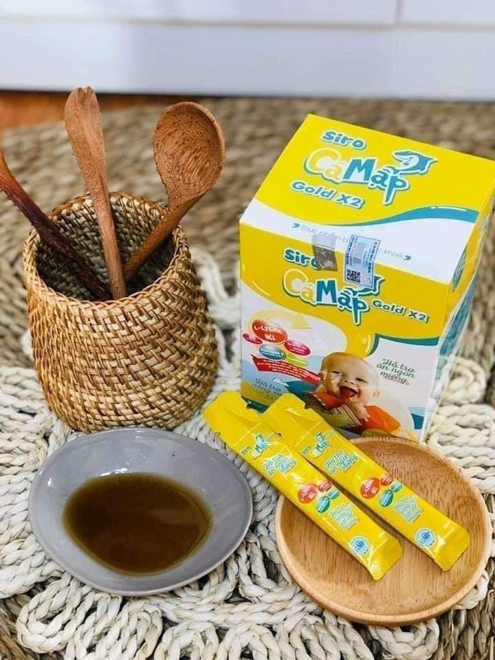 Siro Ăn Ngon Cá Mập Gold X2 Công Ty Kyo Siro Ăn Ngon Cá Mập Gold X2 Công Ty Kyo