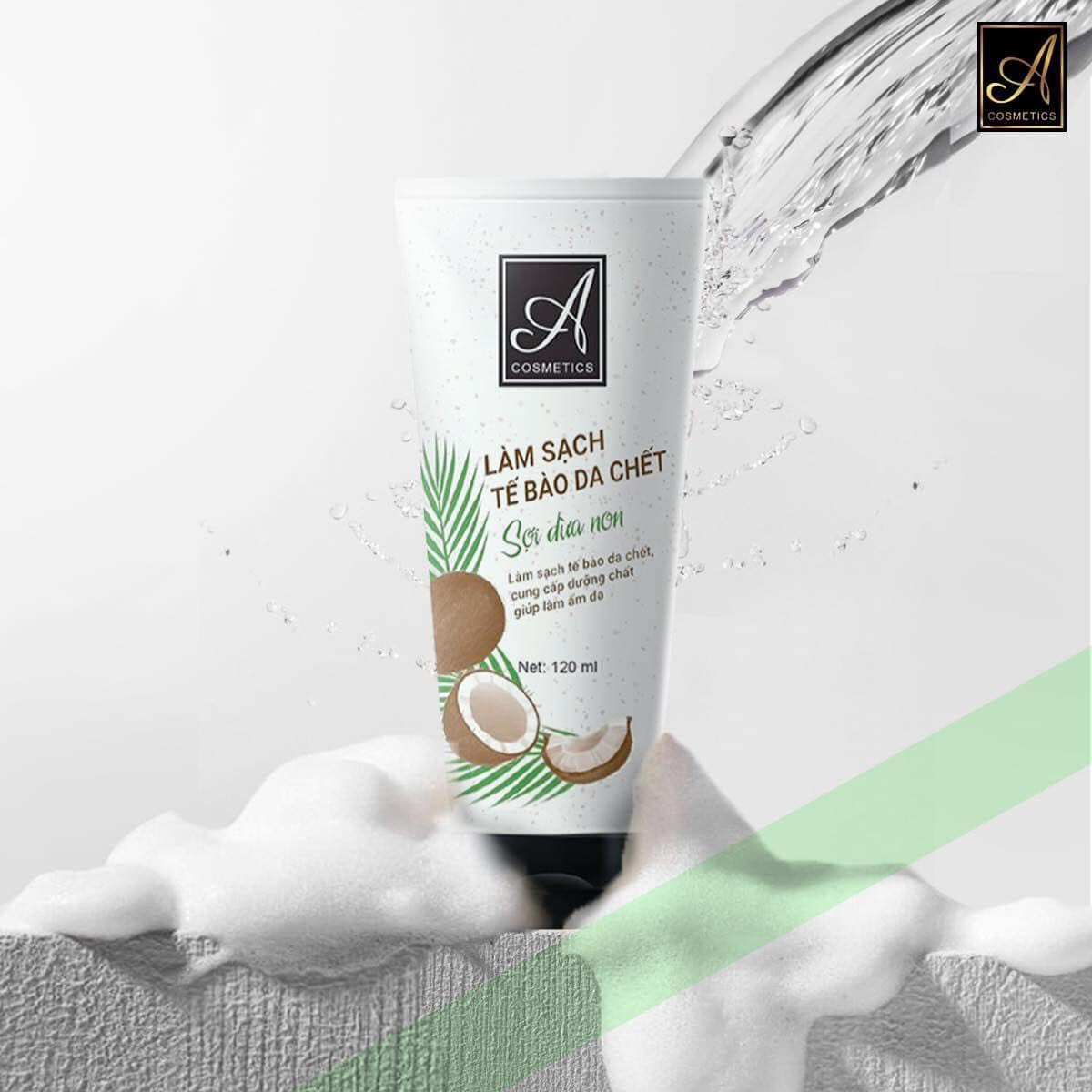 Khám Phá Bí Mật Làn Da Mịn Màng với Tẩy Da Chết Face Sợi Dừa Non