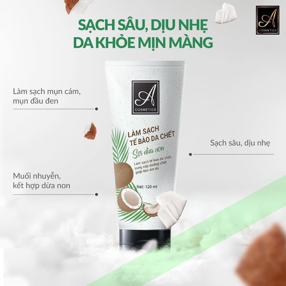 Khám Phá Bí Mật Làn Da Mịn Màng với Tẩy Da Chết Face Sợi Dừa Non Khám Phá Bí Mật Làn Da Mịn Màng với Tẩy Da Chết Face Sợi Dừa Non