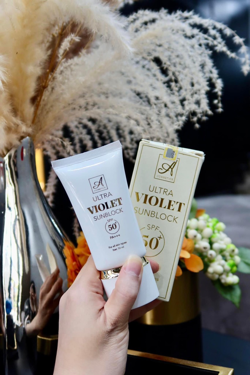 Bảo Vệ Hiệu Quả với Kem Chống Nắng Violet SunBlock Bảo Vệ Hiệu Quả với Kem Chống Nắng Violet SunBlock