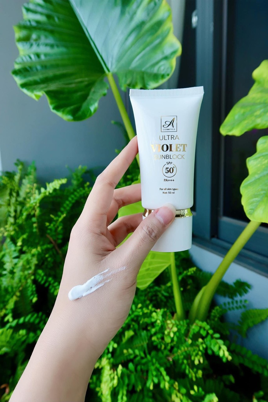 Bảo Vệ Hiệu Quả với Kem Chống Nắng Violet SunBlock Bảo Vệ Hiệu Quả với Kem Chống Nắng Violet SunBlock