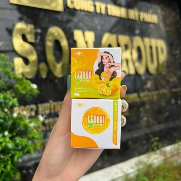 Combo 2 Hộp Kem Thâm Nách Lemon Care Son Cosmetic Combo 2 Hộp Kem Thâm Nách Lemon Care Son Cosmetic
