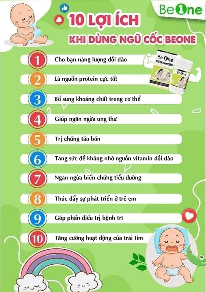 Bột ngũ cốc Beone phục hồi sức khoẻ - lợi sữa - giúp bé phát triển toàn diện