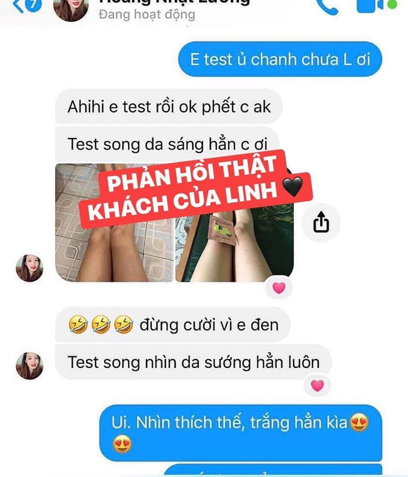 Ủ trắng chanh có xài là có trắng