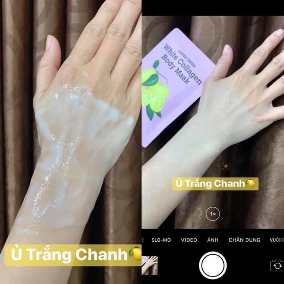 Ủ TRẮNG CHANH - Lên 1 - 3 tone trắng