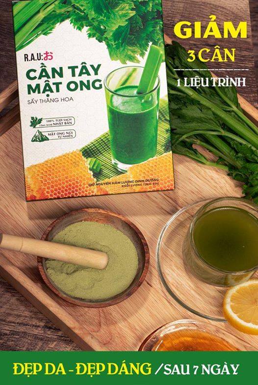 Hôm Nay Bạn Đã Uống ''CẦN TÂY MẬT ONG'' Chưa?