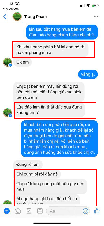 Buồn lắm khi khách hàng cứ mua phải Cà Phê Xanh hàng giả rồi "tiền mất tật mang"