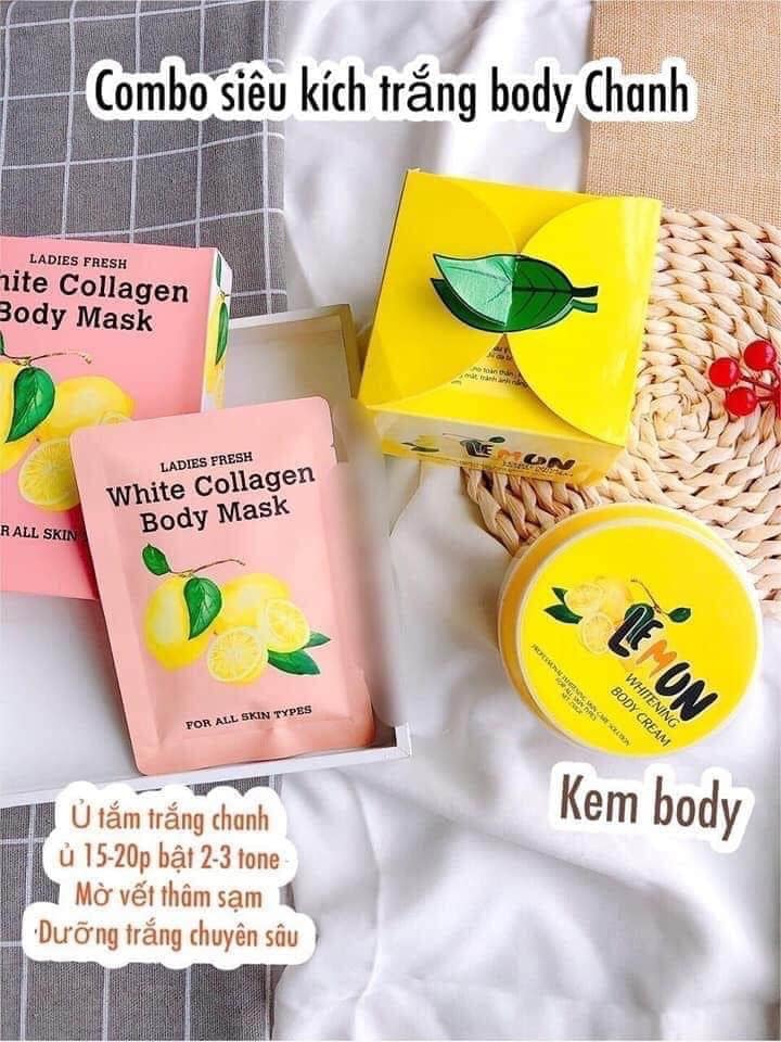 Kem Body Lemon giúp bạn lấy lại sức sống – giúp da trắng hồng