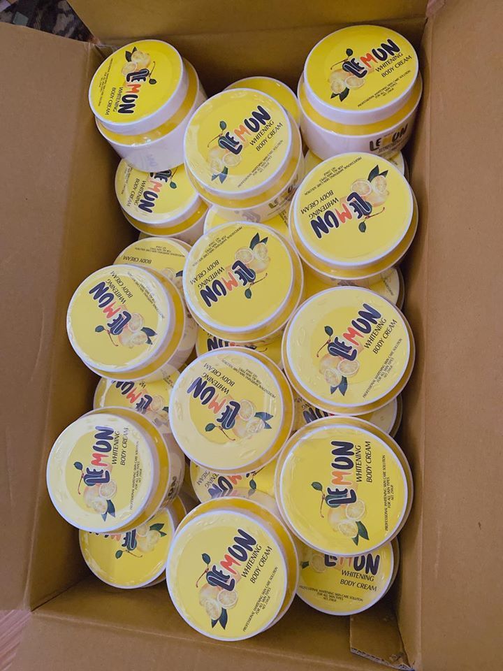 Kem body Lemon - mát - trắng mịn - căng mọng - thấm nhanh