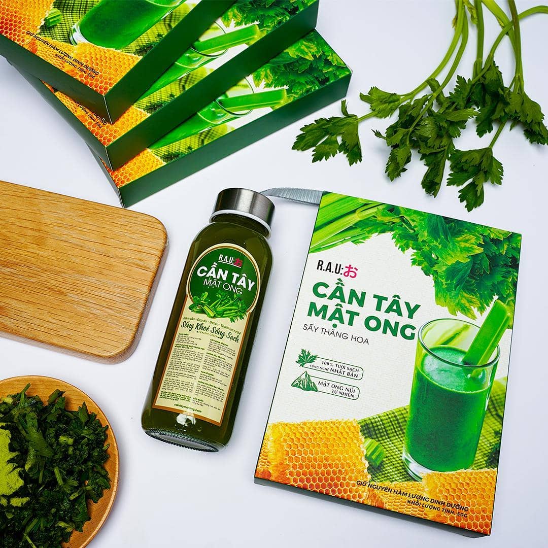 Muốn giữ dáng đẹp đừng quên CẦN TÂY MẬT ONG nhé