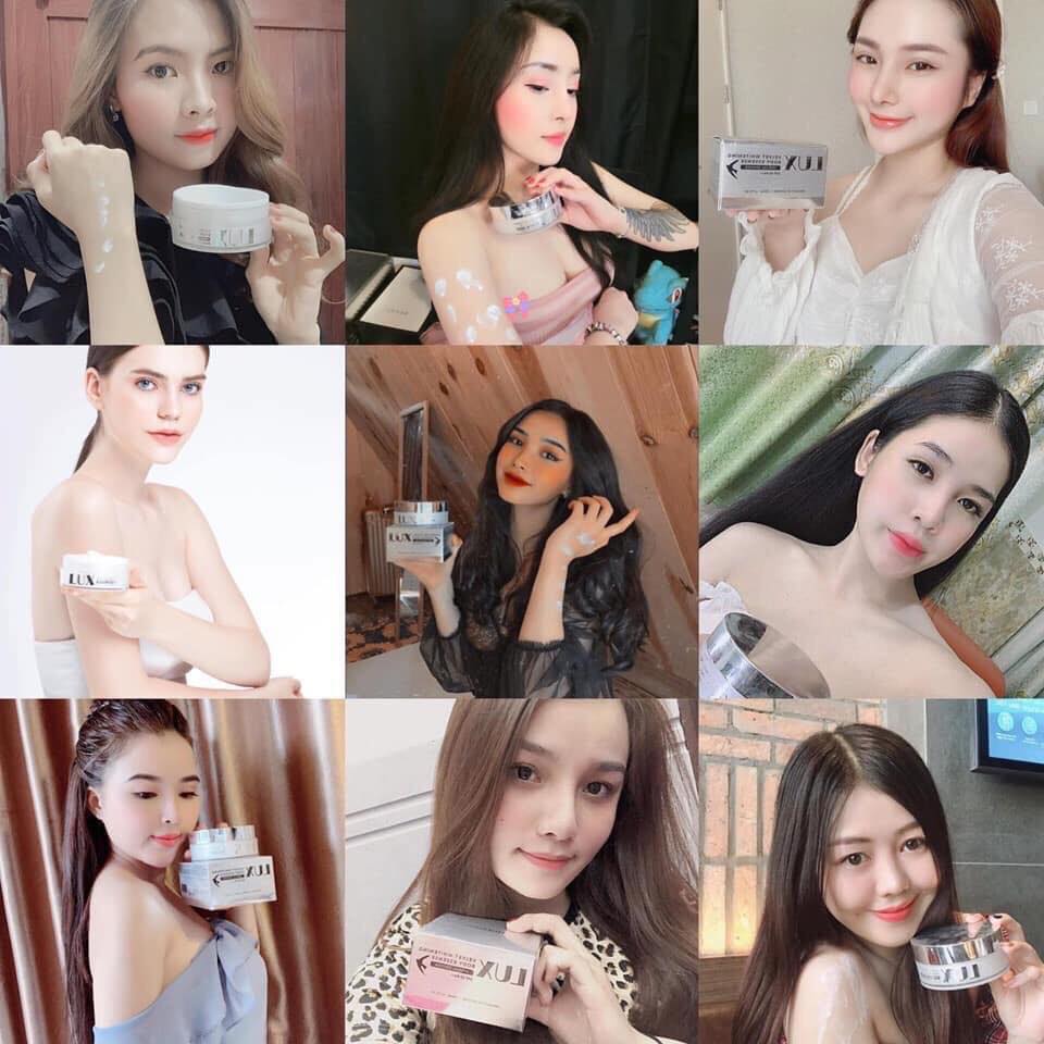 Kem body trắng da Lux cấp dưỡng Collagen cao cấp nhờ yến tươi