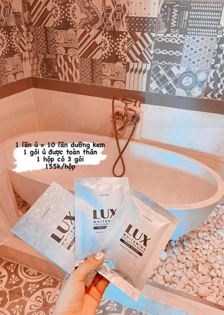Ủ trắng Lux 15p thôi bằng dưỡng kem 1 tháng