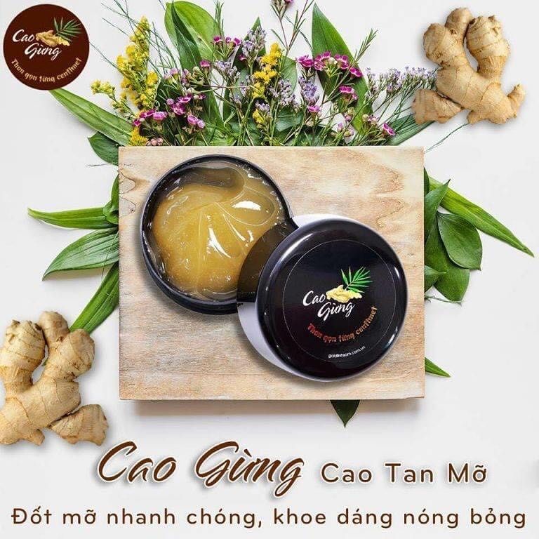 Thật dễ dàng để sở hữu một thân hình thon gọn vạn người mê với Cao gừng tan mỡ