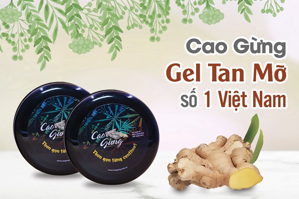 Cao gừng "bảo bối" cho vòng eo thon gọn