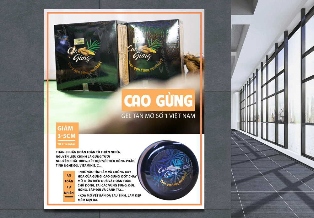 ''Cao gừng là sự lựa chọn đúng đắn nhất trong những quyết định cuộc đời của mình''