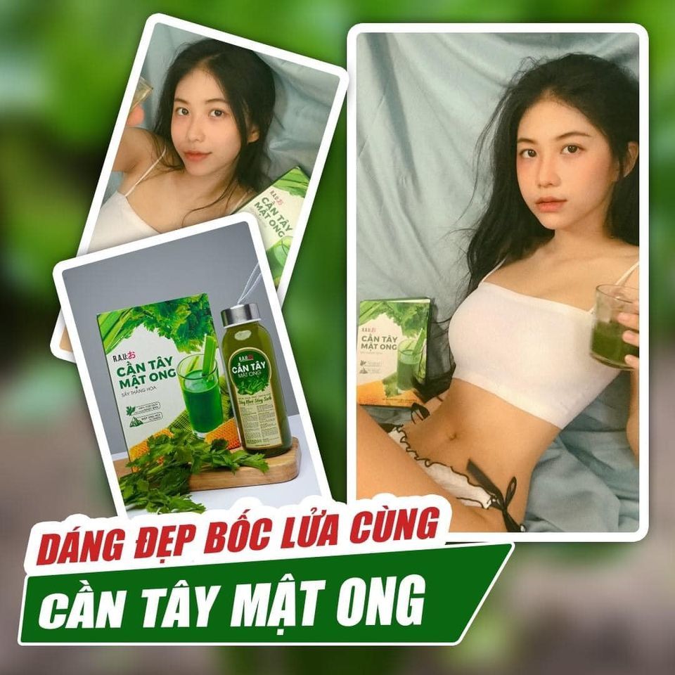 Cần Tây Mật Ong giúp bạn không bao giờ lo lắng về cân nặng một lần nào nữa