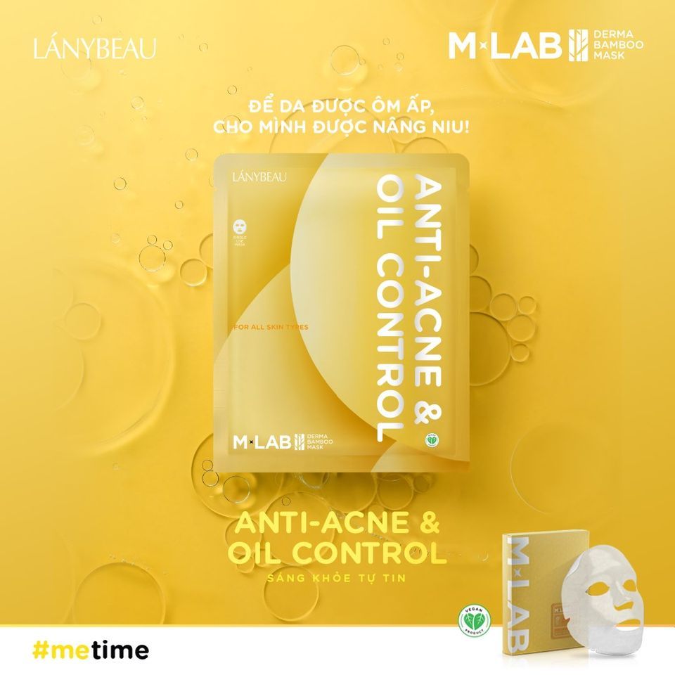 Mặt nạ ANTI ACNE & OIL CONTROL – SÁNG KHOẺ TỰ TIN