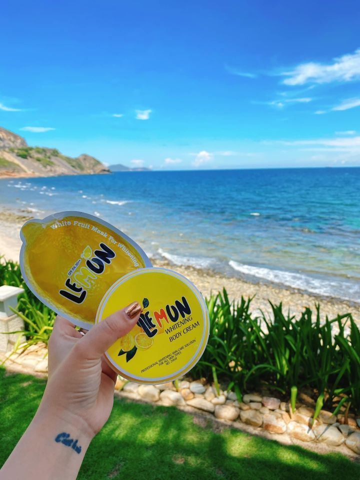 Combo siêu trắng không đối thủ Kem body Lemon và Ủ trắng chanh