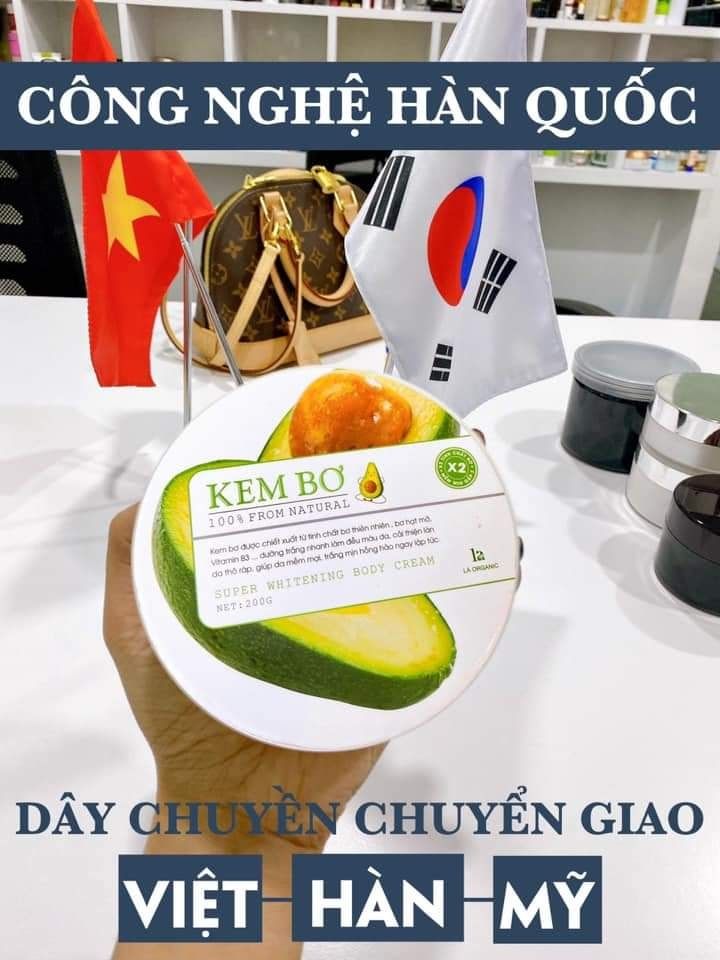 Vì sao kem body bơ lựa chọn công nghệ Hàn Quốc