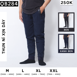 Quần Jogger Dài 2 Túi Ép Dây Kéo Khoá Cá Tính - QB284