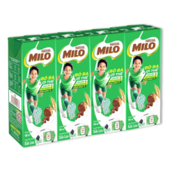 Sữa, ngũ cốc, ca cao